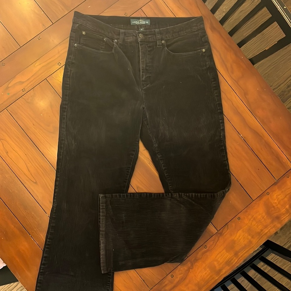 Ralph Lauren Jeans. Brown Corduroy. Boot Cut. Great Condition.